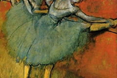 "Bailarinas" de Degas"