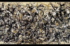 "Action Painting" de Jackson Pollock