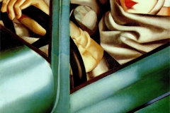 "Autoretrato en un Bugatti", Tamara de Lempicka