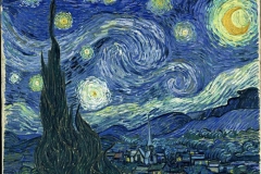 "La noche estrellada" de Van Gogh